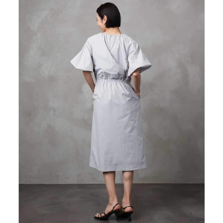 [機能性素材]スピンドルデザインワンピース | MICHEL KLEIN | 詳細画像4 