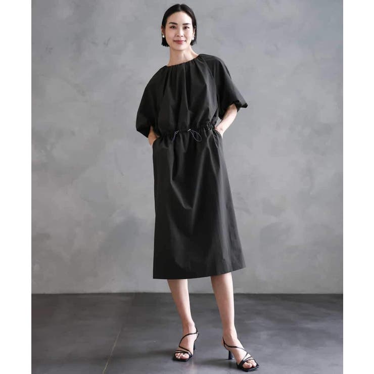 [機能性素材]スピンドルデザインワンピース | MICHEL KLEIN | 詳細画像5 