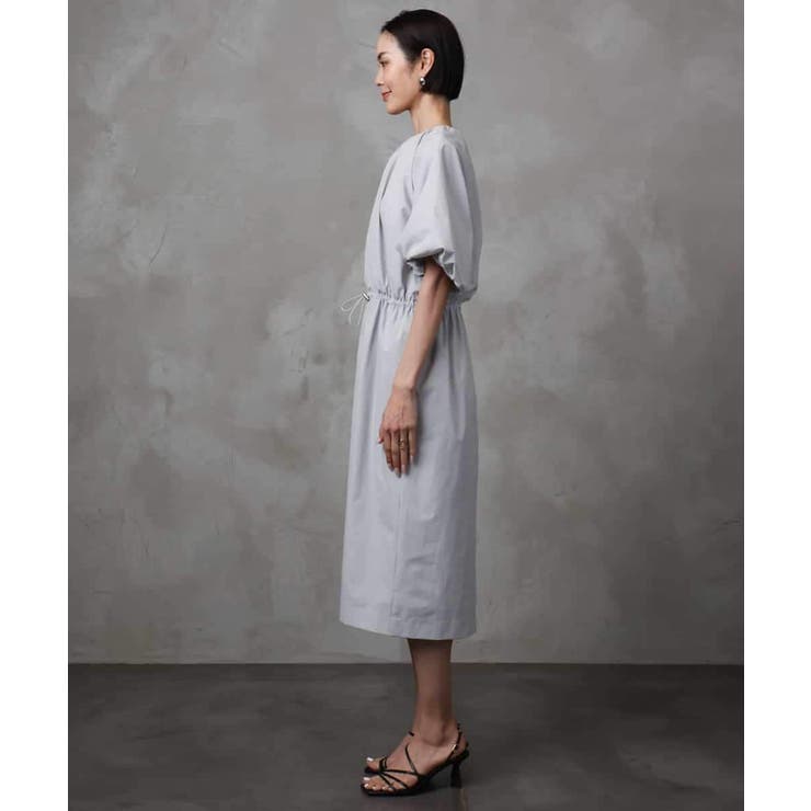 [機能性素材]スピンドルデザインワンピース | MICHEL KLEIN | 詳細画像9 