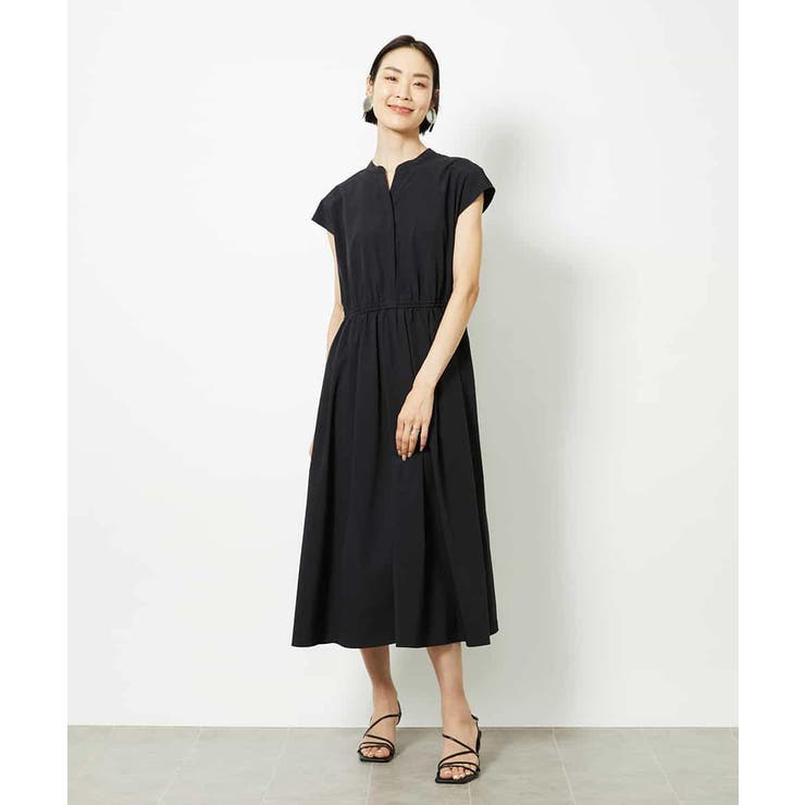 キーネックギャザーワンピース | MICHEL KLEIN | 詳細画像3 