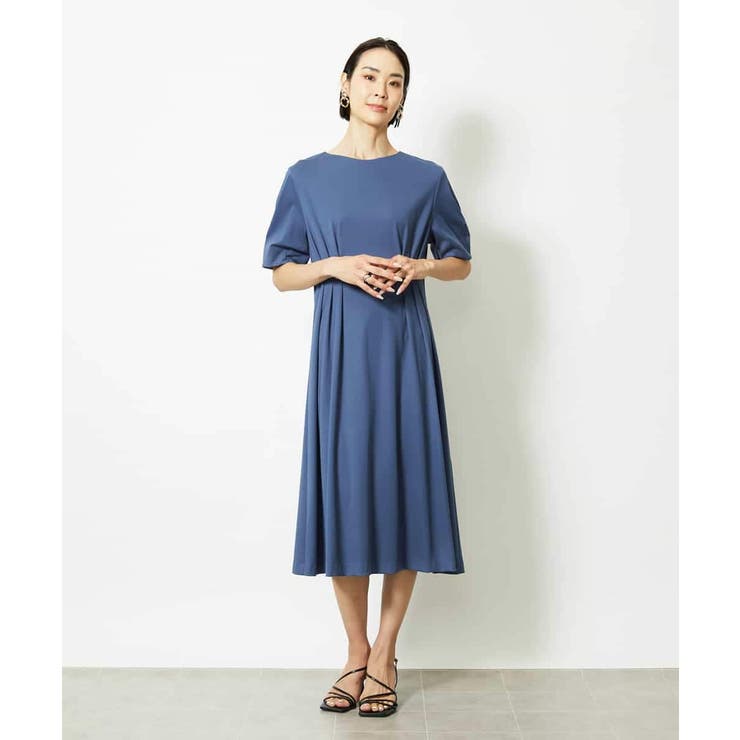 ストレッチカットワンピース | MICHEL KLEIN | 詳細画像7 