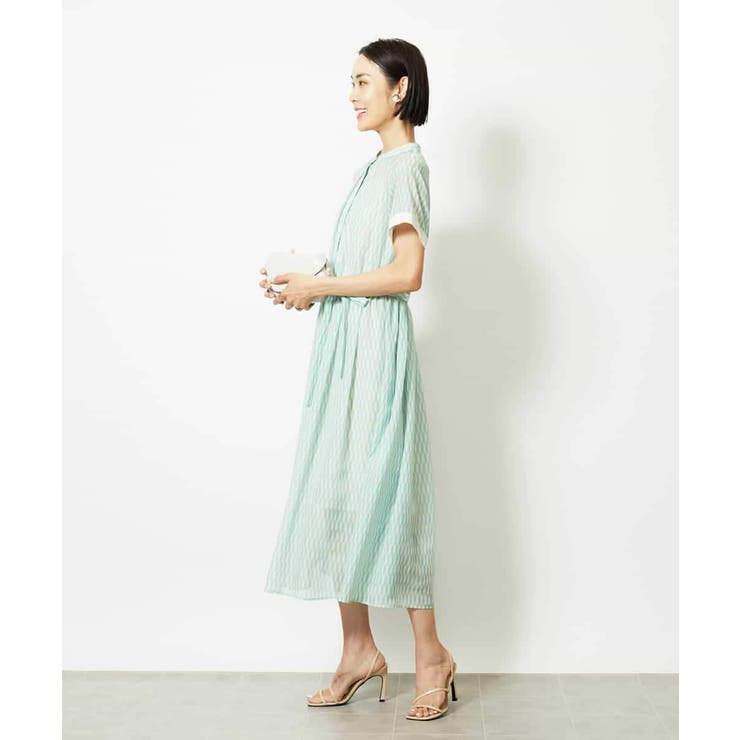 ジオメトリック柄ワンピース | MICHEL KLEIN | 詳細画像13 