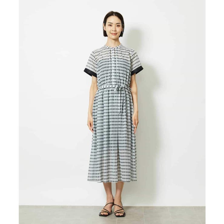 ジオメトリック柄ワンピース | MICHEL KLEIN | 詳細画像21 