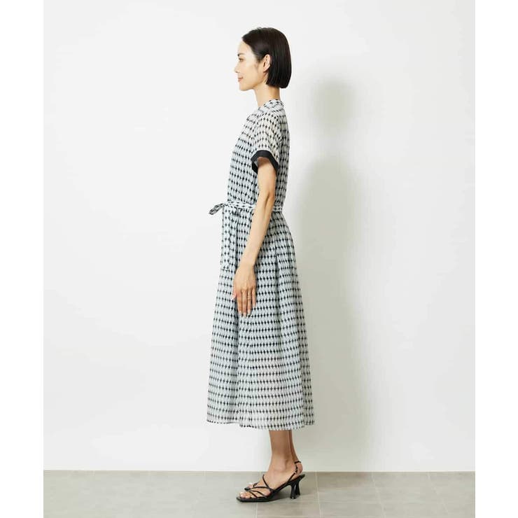 ジオメトリック柄ワンピース | MICHEL KLEIN | 詳細画像22 