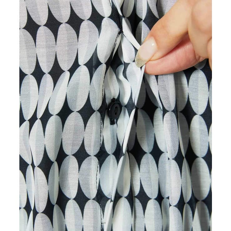 ジオメトリック柄ワンピース | MICHEL KLEIN | 詳細画像29 