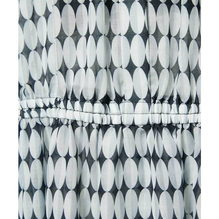 ジオメトリック柄ワンピース | MICHEL KLEIN | 詳細画像30 