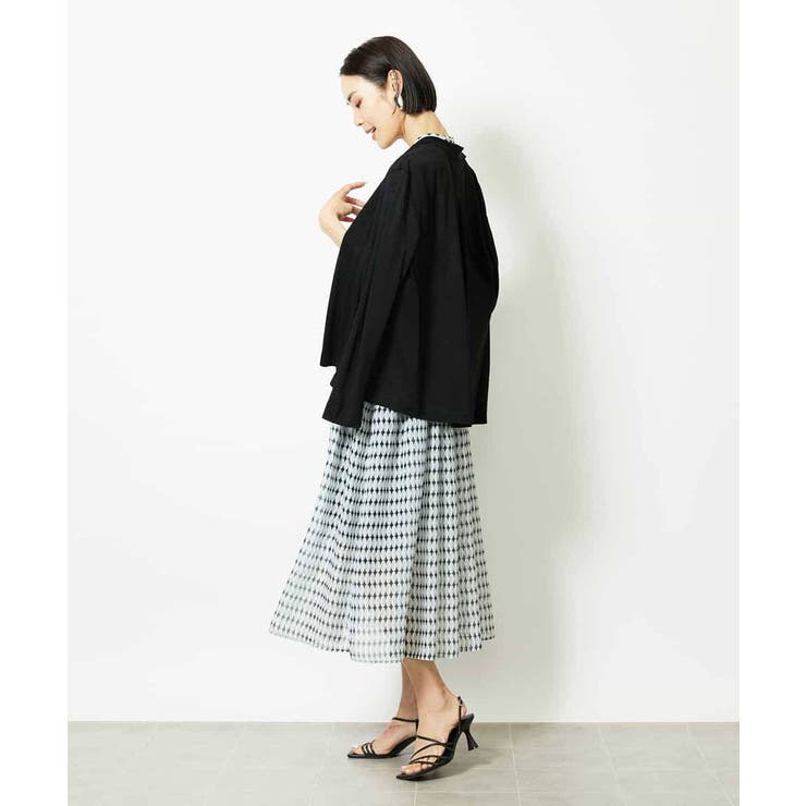 ジオメトリック柄ワンピース | MICHEL KLEIN | 詳細画像6 