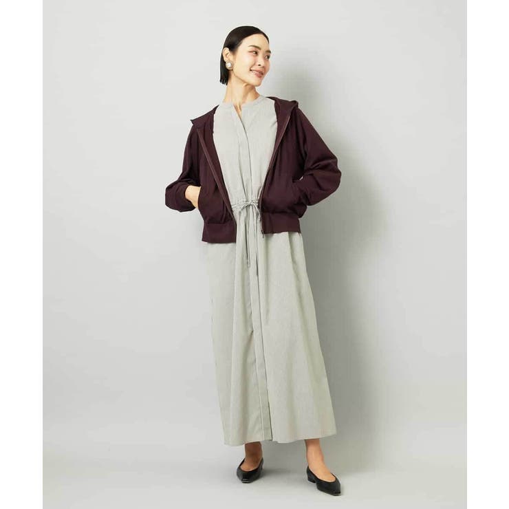 オーバーサイズストライプシャツワンピース | MICHEL KLEIN | 詳細画像10 