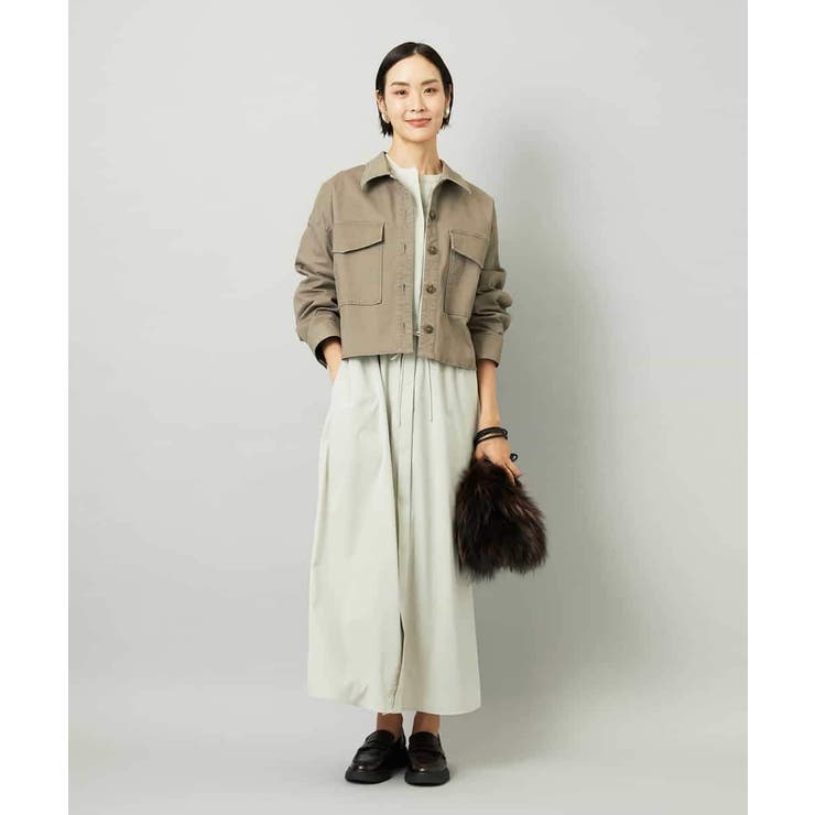 オーバーサイズストライプシャツワンピース | MICHEL KLEIN | 詳細画像15 