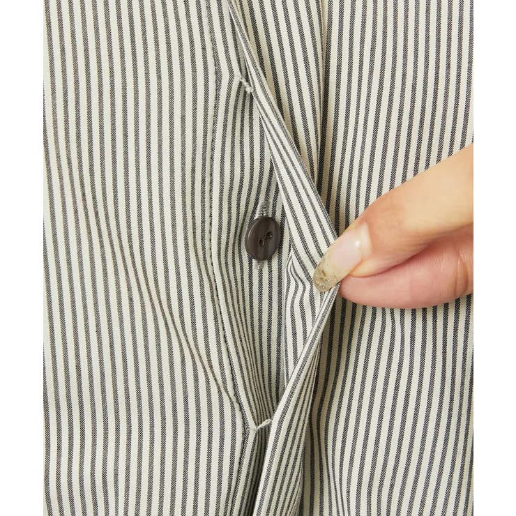 オーバーサイズストライプシャツワンピース | MICHEL KLEIN | 詳細画像27 