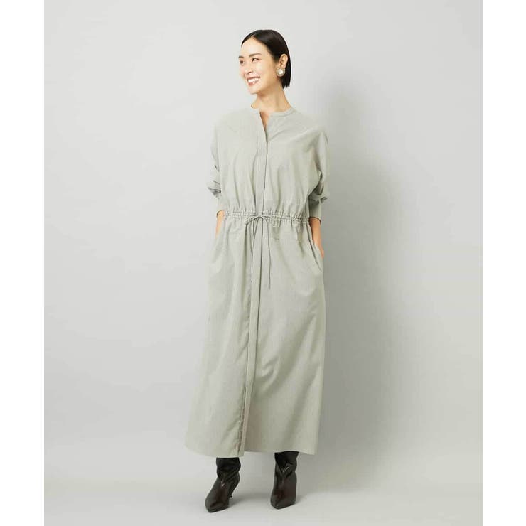 オーバーサイズストライプシャツワンピース | MICHEL KLEIN | 詳細画像3 