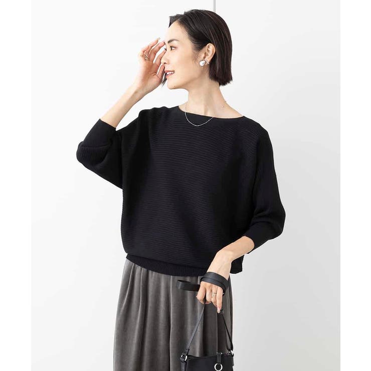 ホールガーメント(R)ドルマンスリーブニット（長袖） | MICHEL KLEIN | 詳細画像13 