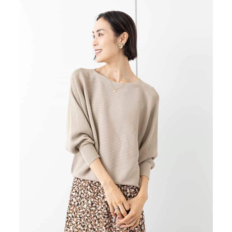 ホールガーメント(R)ドルマンスリーブニット（長袖） | MICHEL KLEIN | 詳細画像2 