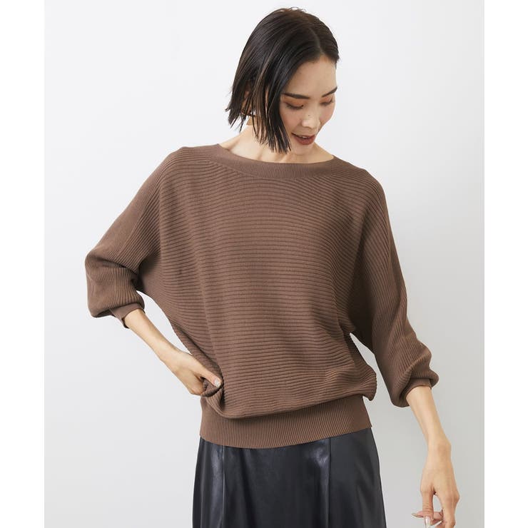 ホールガーメント(R)ドルマンスリーブニット（長袖） | MICHEL KLEIN | 詳細画像20 