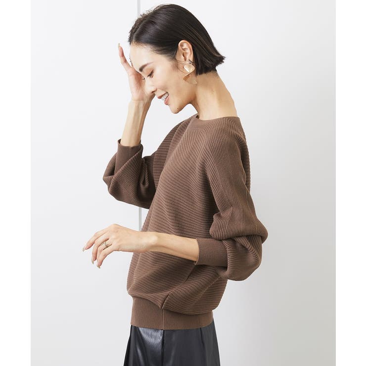 ホールガーメント(R)ドルマンスリーブニット（長袖） | MICHEL KLEIN | 詳細画像21 