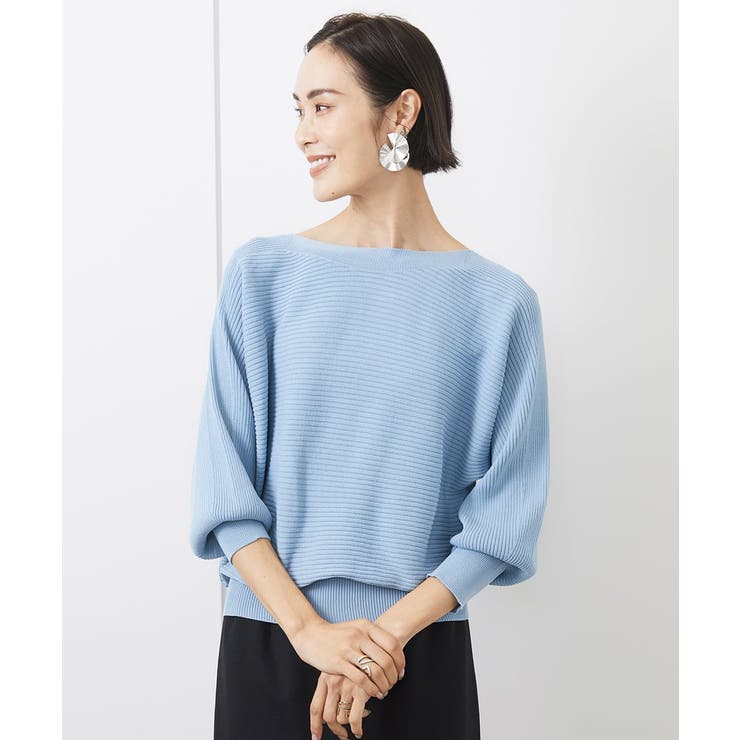 ホールガーメント(R)ドルマンスリーブニット（長袖） | MICHEL KLEIN | 詳細画像24 