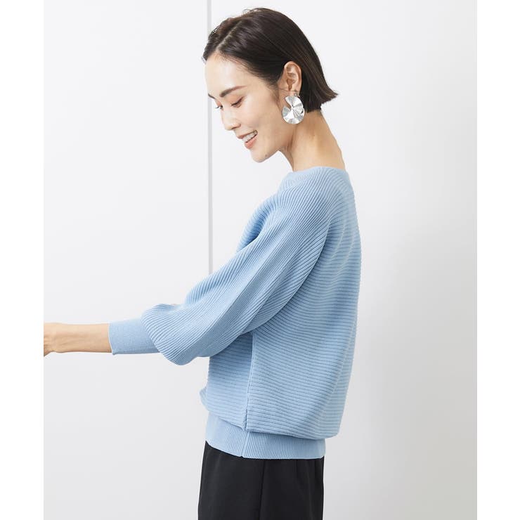 ホールガーメント(R)ドルマンスリーブニット（長袖） | MICHEL KLEIN | 詳細画像25 