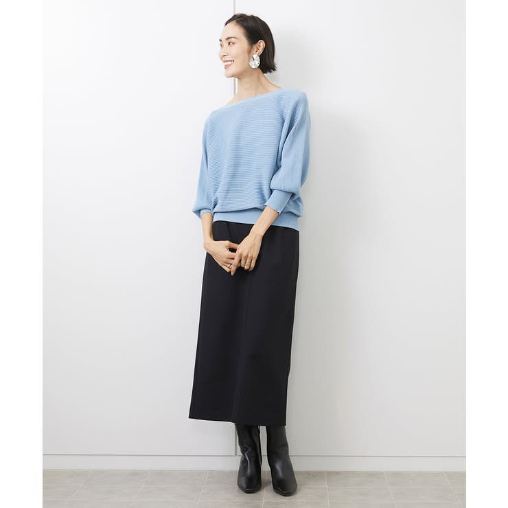 ホールガーメント(R)ドルマンスリーブニット（長袖） | MICHEL KLEIN | 詳細画像26 