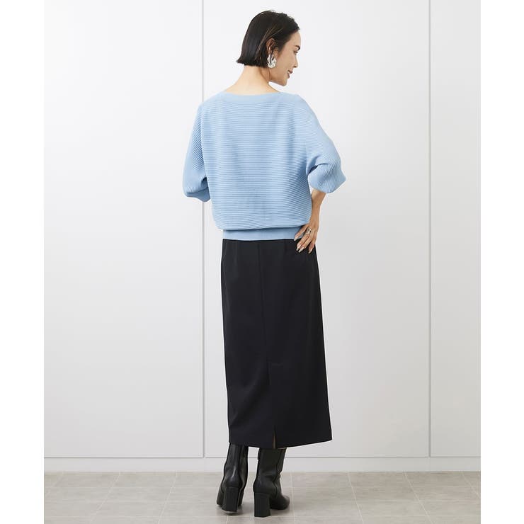 ホールガーメント(R)ドルマンスリーブニット（長袖） | MICHEL KLEIN | 詳細画像28 