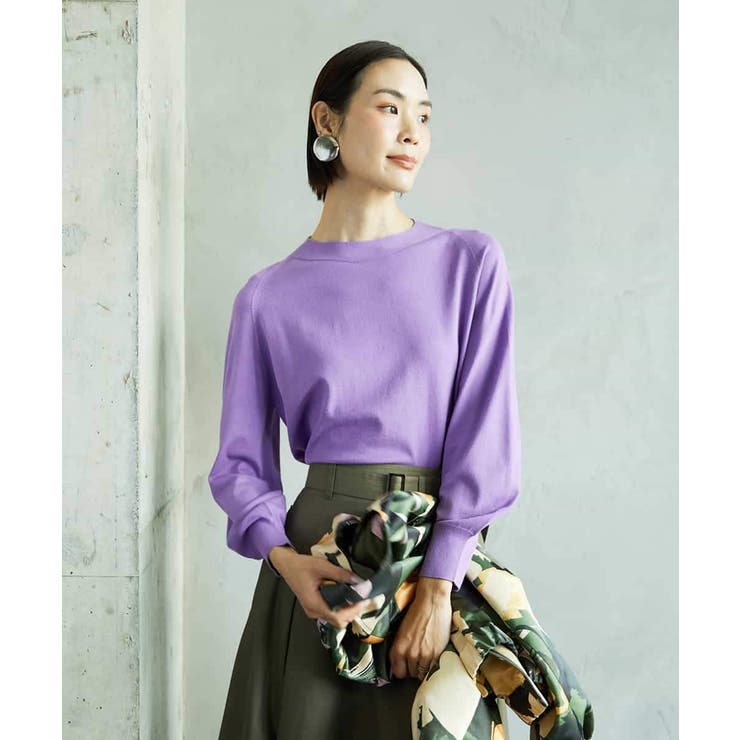 ホールガーメント(R)ボトルネックニット | MICHEL KLEIN | 詳細画像20 