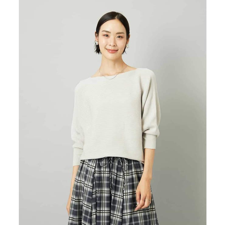 ［定番人気］ホールガーメント(R)ドルマンスリーブニット（7分袖） | MICHEL KLEIN | 詳細画像15 