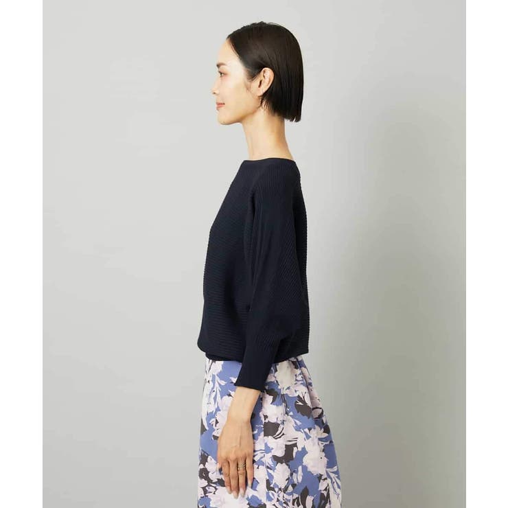 ［定番人気］ホールガーメント(R)ドルマンスリーブニット（7分袖） | MICHEL KLEIN | 詳細画像22 