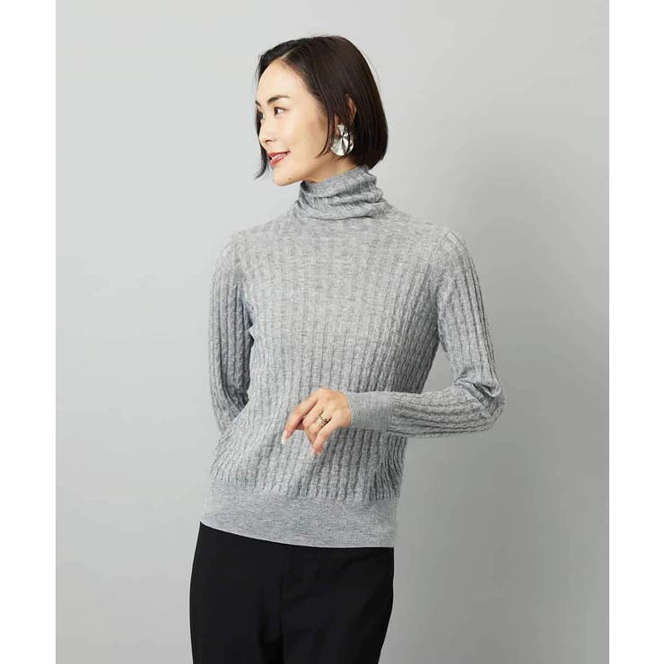 シアーケーブルハイネックニット | MICHEL KLEIN | 詳細画像15 