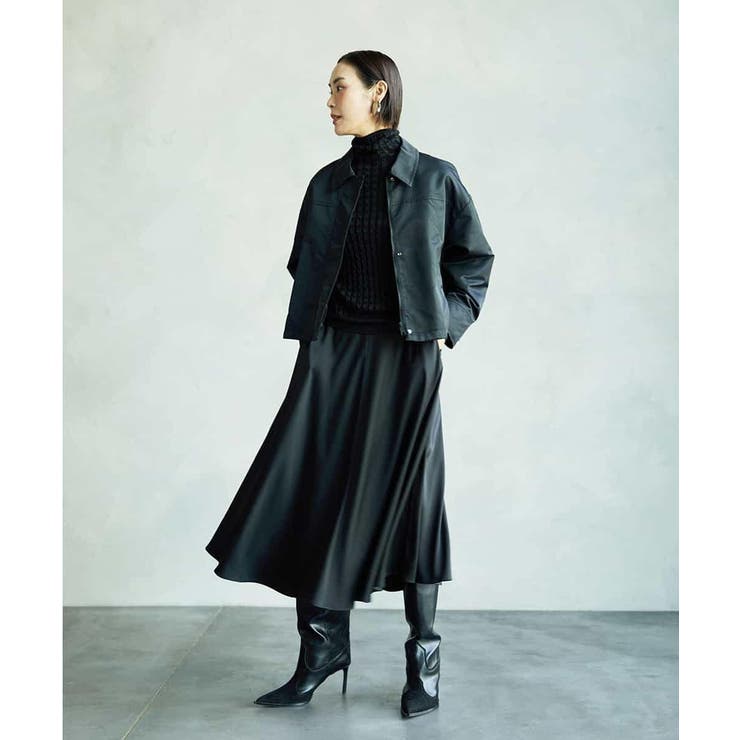 シアーケーブルハイネックニット | MICHEL KLEIN | 詳細画像35 