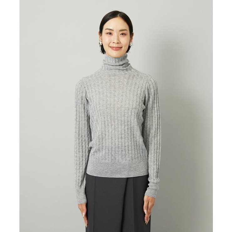 シアーケーブルハイネックニット | MICHEL KLEIN | 詳細画像48 