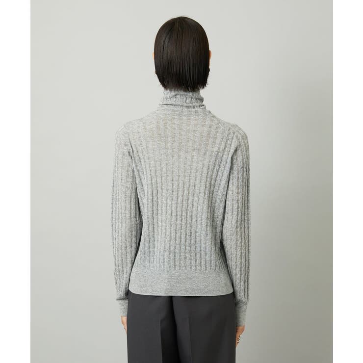 シアーケーブルハイネックニット | MICHEL KLEIN | 詳細画像50 