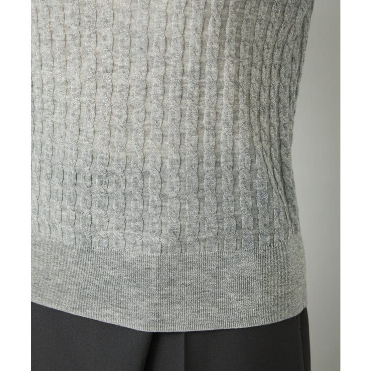 シアーケーブルハイネックニット | MICHEL KLEIN | 詳細画像53 