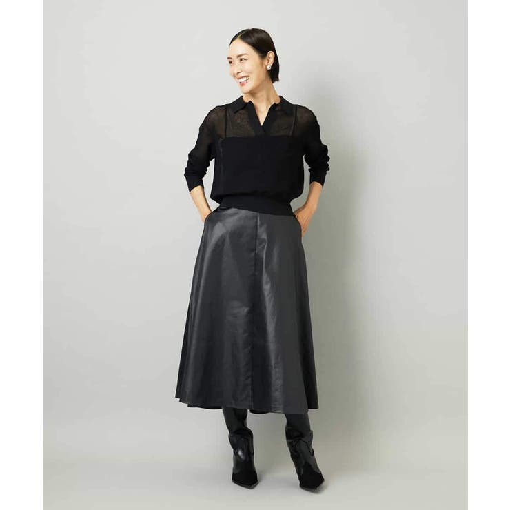 シアースキッパーニットプルオーバー | MICHEL KLEIN | 詳細画像4