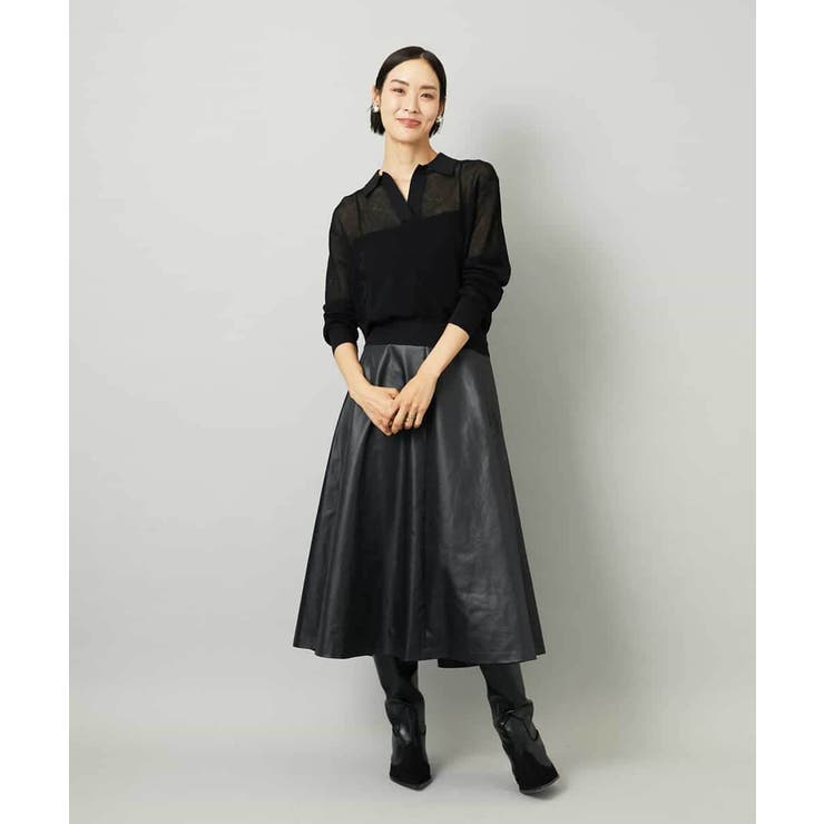 シアースキッパーニットプルオーバー | MICHEL KLEIN | 詳細画像6