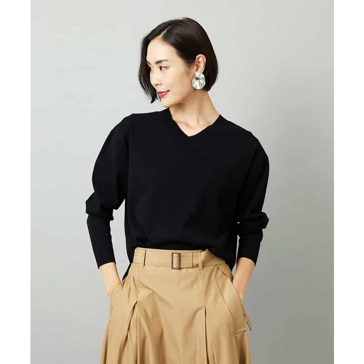 Vネックニット | MICHEL KLEIN | 詳細画像13 