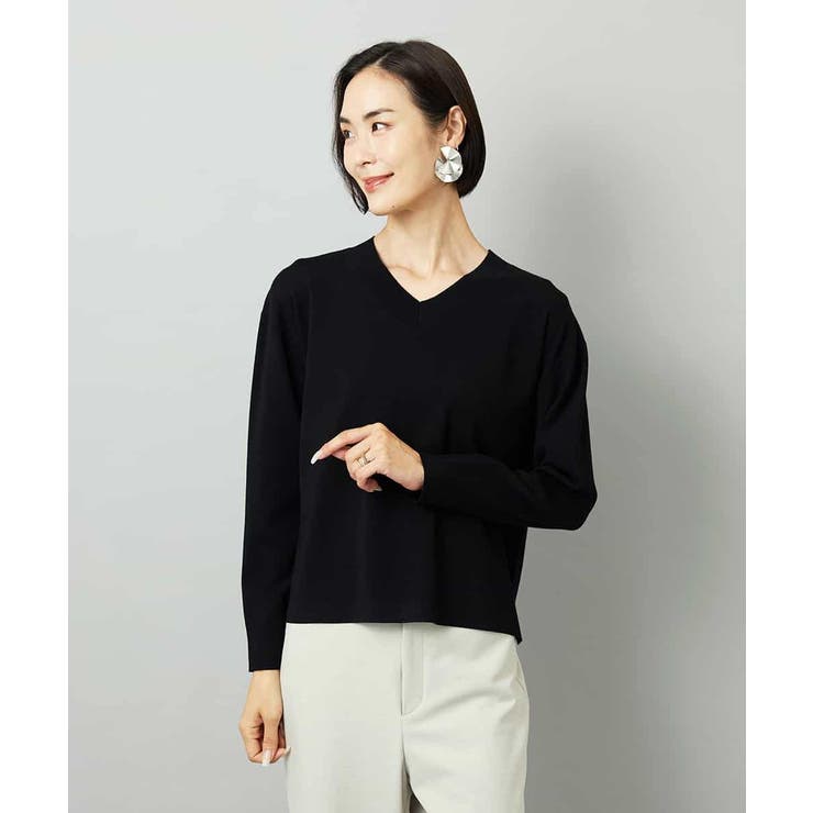 Vネックニット | MICHEL KLEIN | 詳細画像21 