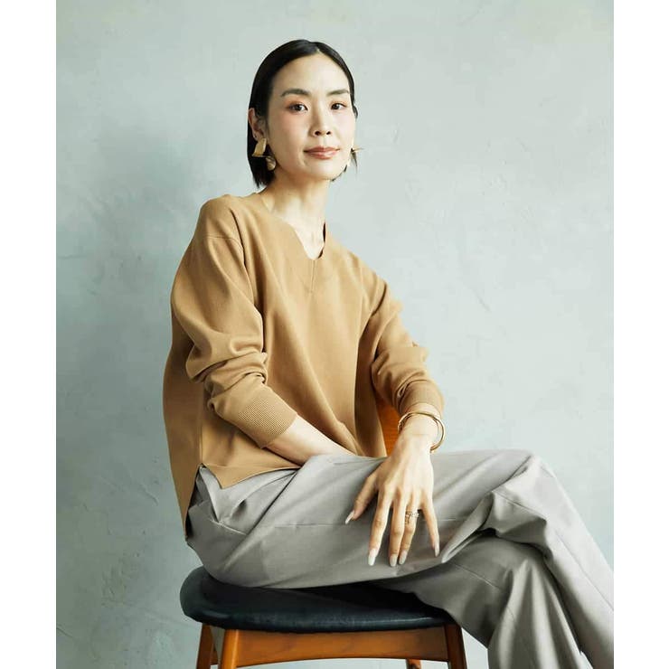 Vネックニット | MICHEL KLEIN | 詳細画像39 