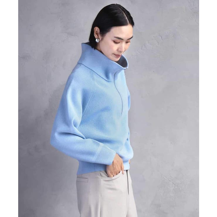 ハーフジップニット | MICHEL KLEIN | 詳細画像17 