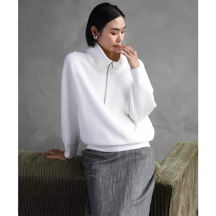 ハーフジップニット | MICHEL KLEIN | 詳細画像21 