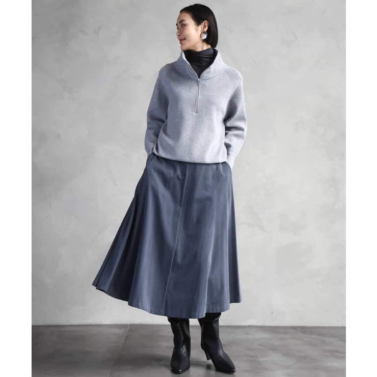 ハーフジップニット | MICHEL KLEIN | 詳細画像5 