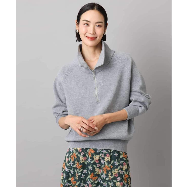 ハーフジップニット | MICHEL KLEIN | 詳細画像7 