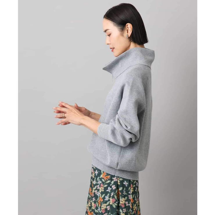 ハーフジップニット | MICHEL KLEIN | 詳細画像9 