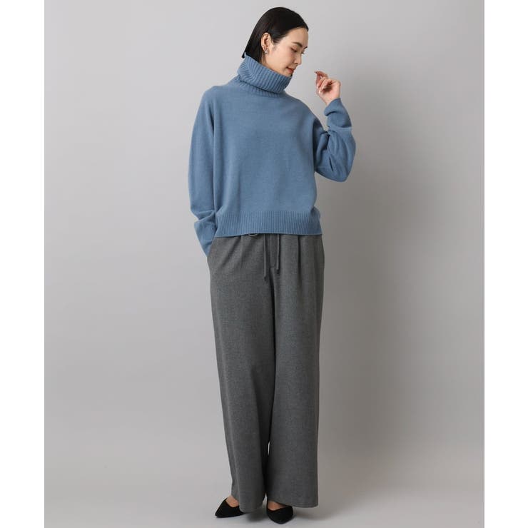 [新色追加][定番人気]ハイネックニット | MICHEL KLEIN | 詳細画像12 