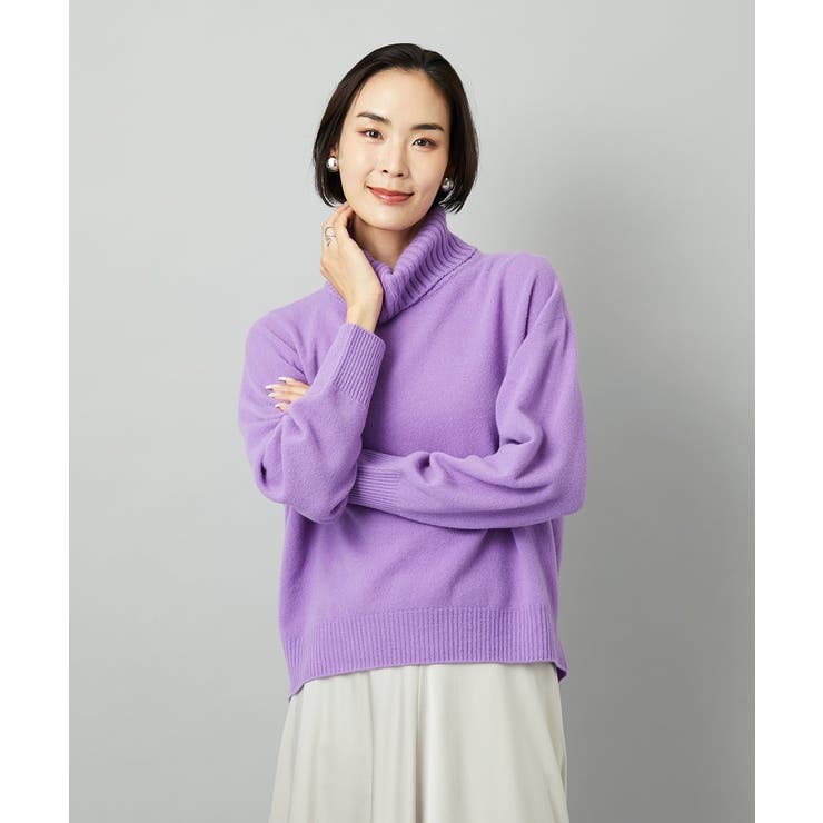 [新色追加][定番人気]ハイネックニット | MICHEL KLEIN | 詳細画像15 