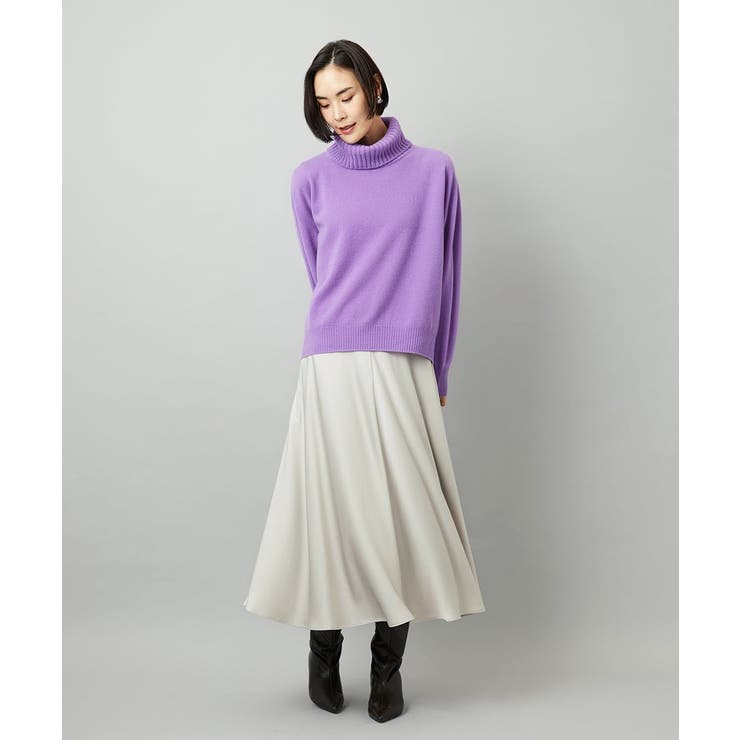 [新色追加][定番人気]ハイネックニット | MICHEL KLEIN | 詳細画像16 