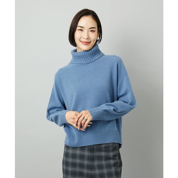 [新色追加][定番人気]ハイネックニット | MICHEL KLEIN | 詳細画像2 