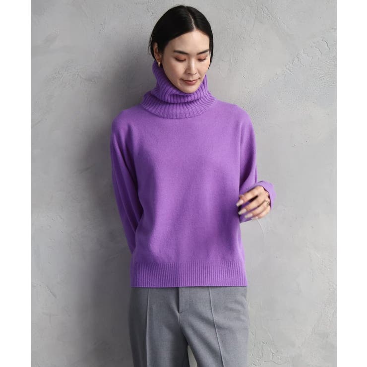 [新色追加][定番人気]ハイネックニット | MICHEL KLEIN | 詳細画像25 