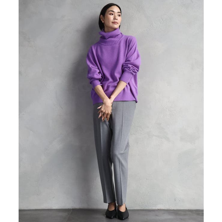 [新色追加][定番人気]ハイネックニット | MICHEL KLEIN | 詳細画像27 