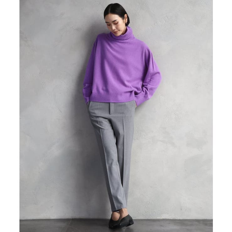 [新色追加][定番人気]ハイネックニット | MICHEL KLEIN | 詳細画像28 