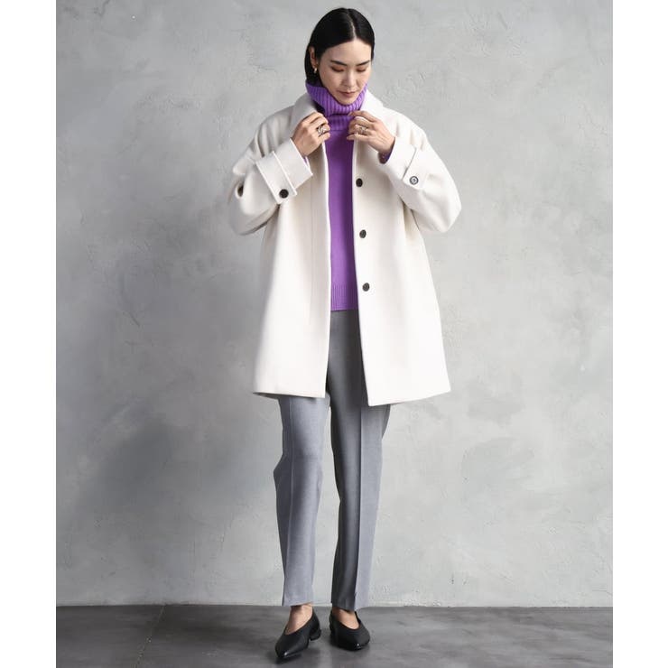 [新色追加][定番人気]ハイネックニット | MICHEL KLEIN | 詳細画像31 