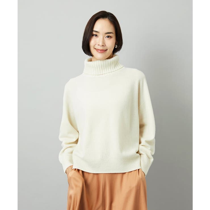 [新色追加][定番人気]ハイネックニット | MICHEL KLEIN | 詳細画像32 